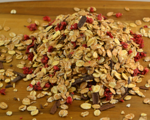 Himbeer-Schoko Müsli