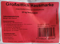 Großsittichfutter 25kg