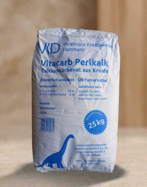 Kalk einfach, Calciumkarbonat, 25 kg